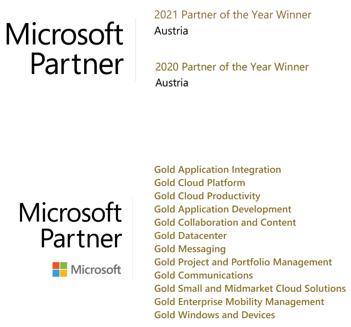 Microsoft Partner dieses Jahres